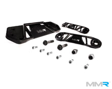 Load image into Gallery viewer, MMR Underbody Chassis Brace Kit (Set of 3) for Mini F56 Hatch, F55 5-Door &amp; F54 Clubman (Cooper, Cooper S, JCW, 2013+) – Front, Centre Tunnel &amp; Rear – T-6061 Billet Aluminium, Gloss Black, Bolt-On
