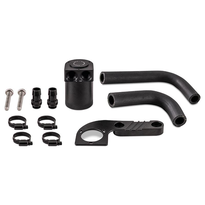 Mishimoto Baffled Oil Catch Can Kit for BMW S55 - F80 M3, F82/F83 M4, F87 M2 Competition (2015-2020) | Direct-Fit PCV Catch Can | MMBCC-F80-15CBE