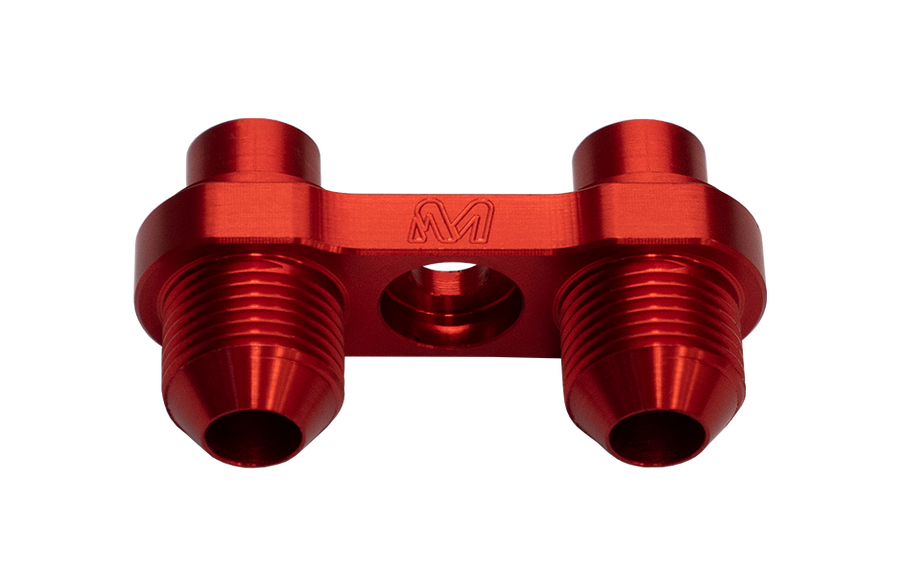 Mosselman N54 N55 S55 AN8 Oil Line Adapter (Inc. M135i, 335i, M2 & M4)