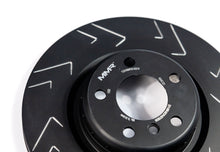 Load image into Gallery viewer, MMR Performance Rear Brake Discs/Rotors 345mm x 24mm – BMW 1/2/3/4 Series F20 F21 F22 F23 F30 F31 F32 F33 (F2x/F3x) M Sport Blue Calipers – Grooved High-Carbon Two-P
