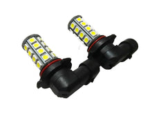 Load image into Gallery viewer, Owl BMW LED Fog Light Replacement Bulbs (Pair) - Ice White Upgrade - Error-Free Options - HB4 9006/H8/H11 - Fits E46 E39 E60 E61 E9X &amp; X Series
