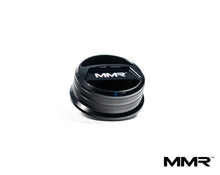 Load image into Gallery viewer, MMR Performance CNC Billet Oil Filler Cap for BMW B58 N54 N55 S54 S55 S63 - Gloss Black 6061 Aluminium Click-Lock - OEM Replacement (Rounded Style Cap, OE 11128655331)

