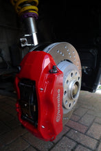 Load image into Gallery viewer, Vagbremtechnic Front Caliper Upgrade Kit with 4 Piston Brembo Calipers - M3 E46
