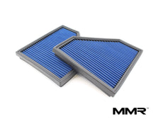 Load image into Gallery viewer, BMW G8X S58 High Flow Cotton Panel Air Filters – Drop-In Performance Pair for G87 M2, G80 M3, G82 M4 – Washable &amp; Reusable OE Airbox Upgrade
