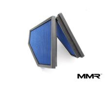 Load image into Gallery viewer, BMW G8X S58 High Flow Cotton Panel Air Filters – Drop-In Performance Pair for G87 M2, G80 M3, G82 M4 – Washable &amp; Reusable OE Airbox Upgrade
