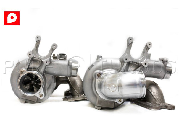 Pure Turbo BMW S55 Stage 2+ Upgrade Turbos (M2 Competition, M3 & M4)