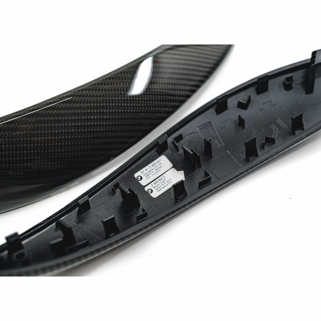 Genuine BMW M Performance Carbon Fibre Door Handle Set for F80 M3 & F82/F83 M4 (Pair, Front or Rear) OEM 51412405921