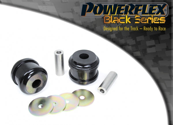 Powerflex Black Series Front Radius Arm to Chassis Bush PFF5-701BLK for BMW E60 E61 E63 E64 5 & 6 Series (2003-2010), inc M5 M6 – Tension Strut/Thrust Arm/Front Lower Control Arm Rear Polyurethane, OEM 31126765992