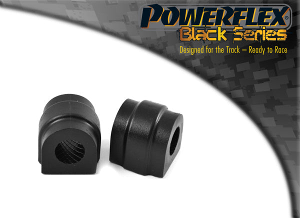 Powerflex Black Series Rear Anti-Roll Bar Bushes 16mm (Pair) for BMW 5 Series E60 E61 2003–2010 | Polyurethane ARB Bushings | PFR5-4609-16BLK | OEM 33556761004