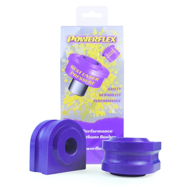 Powerflex PFF5-703-25.6 Front Anti Roll Bar (Sway Bar) Mount Bushes 25.6mm for BMW 5/6/7 Series E60 E61 E63 E64 E65 E66 E67 Polyurethane