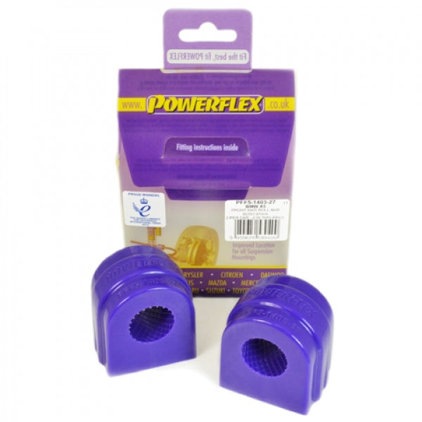 Powerflex BMW E70 E71 E72 F15 Front Anti Roll Bar Mounting Bush 27mm