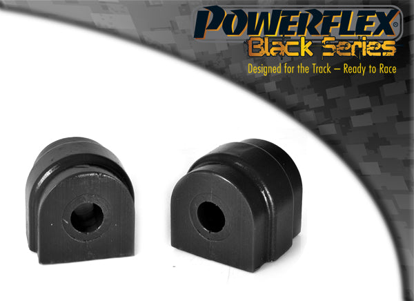 Powerflex Black Series Rear Anti Roll Bar Bushes 15mm for BMW E81 E82 E87 E88 E90 E91 E92 E93 & E84 X1 | Polyurethane ARB/Sway Bar Bush Kit | PFR5-4609-15BLK Replaces 33556761360 (Pair)
