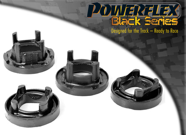 Powerflex Black Series Rear Subframe Front Mounting Inserts PFR5-419BLK for BMW 1 Series E81 E82 E87 E88 & 3 Series E90 E91 E92 E93 E9x xDrive – 95A Polyurethane Bushes (Pair, OEM 33316758259)