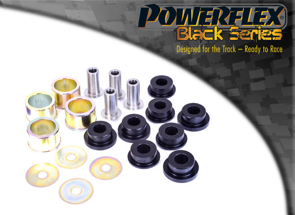 Powerflex PFR5-1212BLK Black Series Rear Upper Control Arm Outer Bush Set (4) for BMW E82 1M, E90/E92/E93 M3 2006-2013, 95 Shore Polyurethane