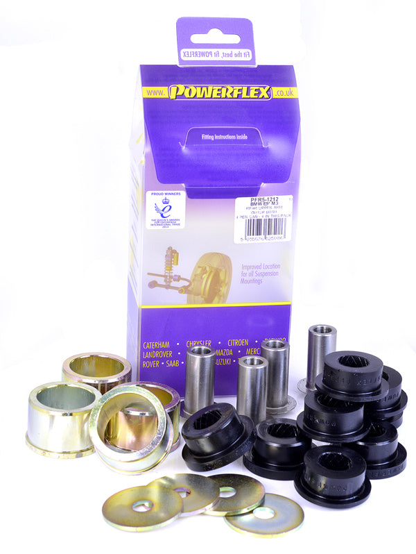 Powerflex PFR5-1212 Rear Upper Control Arm Outer Bush Set (4) for BMW E82 1M & E9x M3 (E90/E92/E93) Road Series
