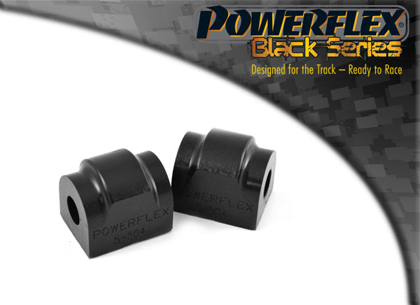 Powerflex Black Series Polyurethane Rear Anti-Roll Bar Mounting Bushes 19mm for BMW E46 3 Series & Z4 E85/E86 (Pair) PFR5-504-19BLK
