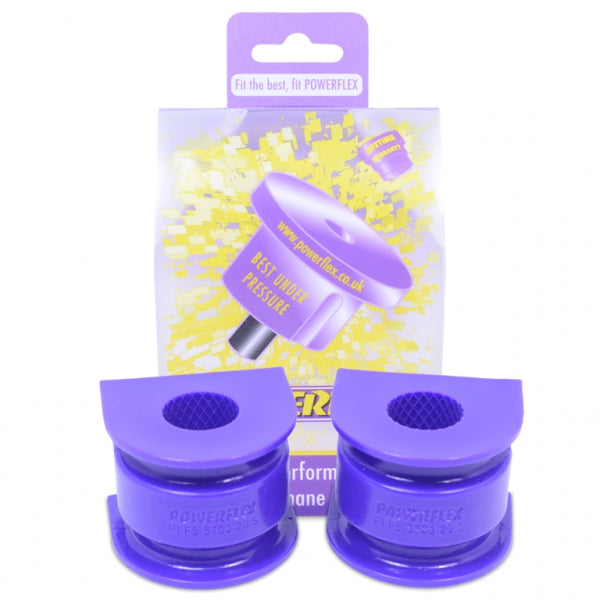 Powerflex PFF5-5703-26.5 Front Anti-Roll Bar (ARB) Mounting Bushes 26.5mm (Pair) for BMW 3 Series E90 E91 E92 E93 xDrive & X1 E84 xDrive (05/2010+, 31306787017) – Road Series