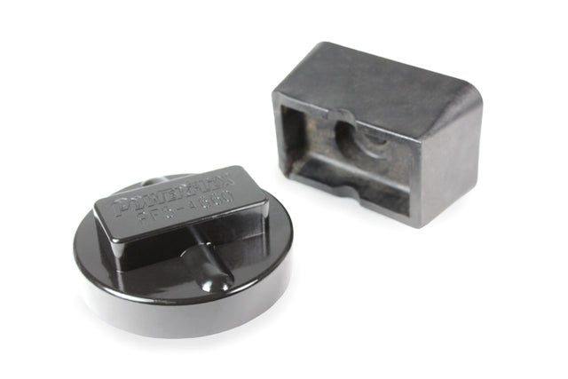 Powerflex BMW & MINI Jack Pad Adaptor/Adapter PF5-4660 - Polyurethane Lift Pad for OEM Rectangular Plastic Jacking Points - 80mm - Protects Sills, Fits Trolley Jacks & Lifts