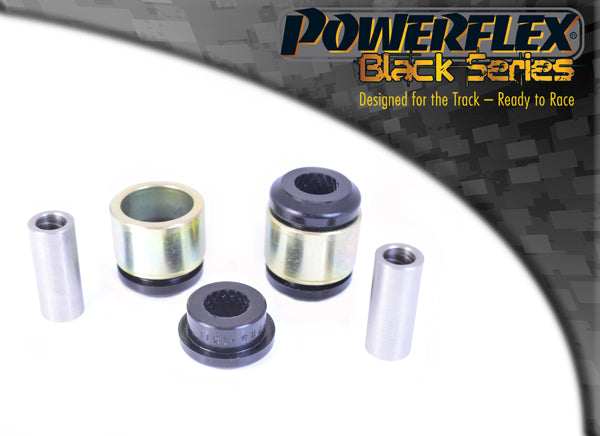 Powerflex Black Series Rear Upper Lateral Arm Outer Bush PFR5-1311BLK for BMW 1/2 Series F40 F44 F45 F46 F52, X1 F48, X2 F39 & MINI F54 F55 F56 F57 F60 - Performance Polyurethane Suspension