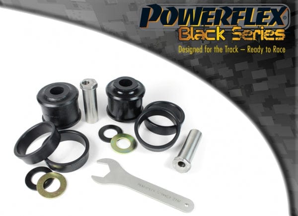Powerflex Black Series Front Radius Arm to Chassis Bushes (Tension Strut), Caster Adjustable, PFF5-5401GBLK, for BMW Z4 G29 2018+ & Toyota Supra A90/J29 Mk5 2019+