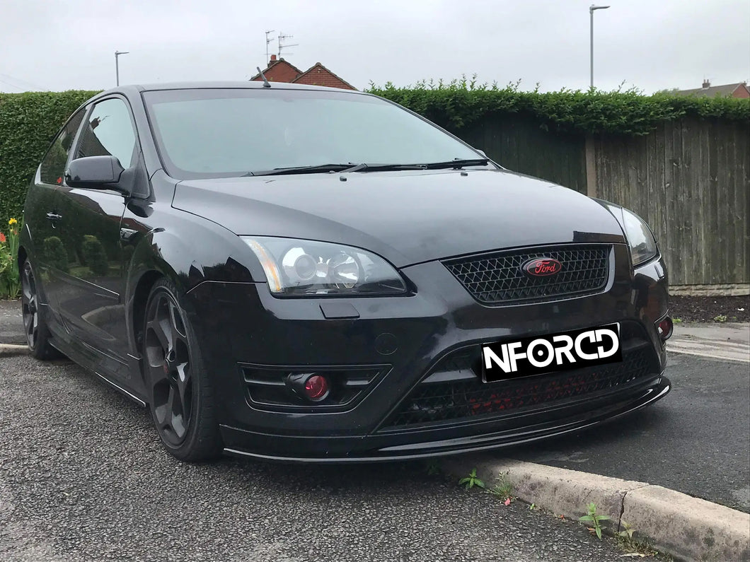 MK2 Pre-Facelift Ford Focus ST Front Splitter and Side Skirts