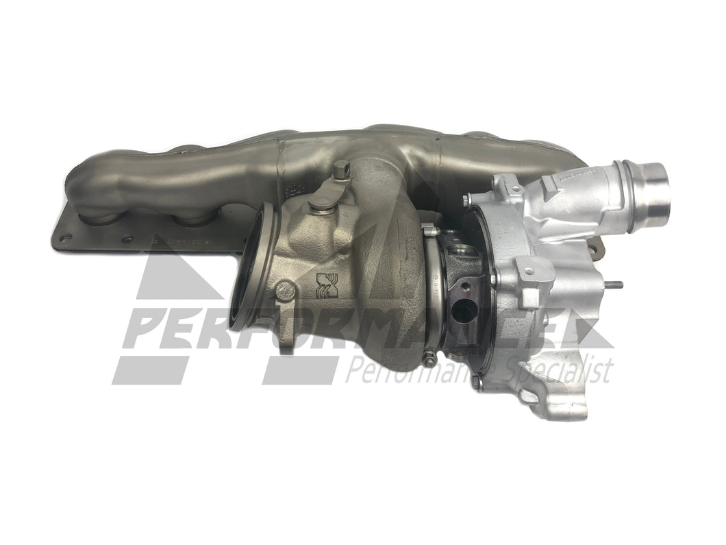 Pure Turbos N55 Stage 2 Hybrid Turbo Upgrade for BMW M2, M135i, M235i, 335i & 435i (PWG/EWG) - 500+ WHP, OEM Housing, Bolt-On, VSR Balanced Billet Wheel