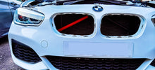 Load image into Gallery viewer, Red Luminescent V bar sticker overlay vinyl for your BMW
