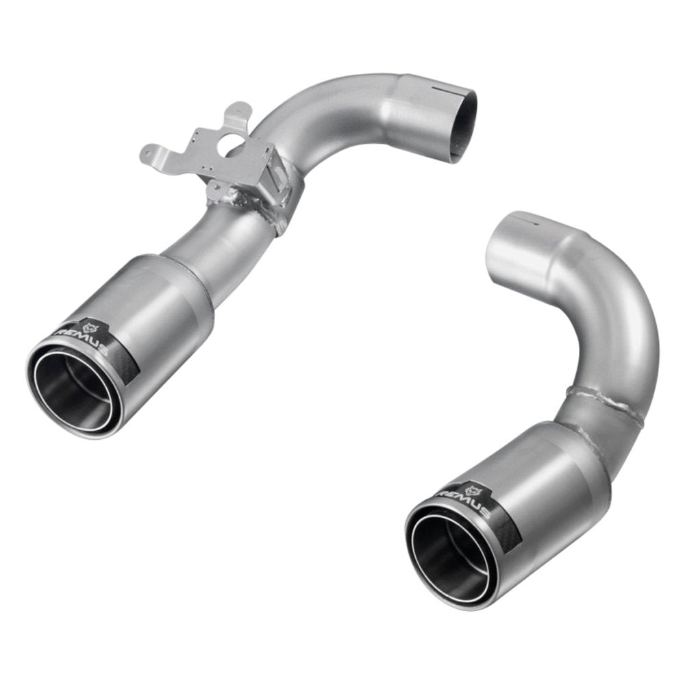 Genuine Remus Chrome Tailpipes (Exhaust Tips) for BMW 3 Series 335i F30/F31 & 4 Series 435i F32/F36 N55 – Stainless Steel, EC Approved – Pair | 086512 1683C
