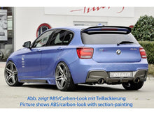 Load image into Gallery viewer, Rieger BMW F20 Sideskirts with Aluminium Mesh Cutout (Inc. 116i, 118i, 120d &amp; M135i)
