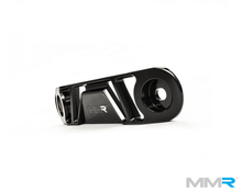 Load image into Gallery viewer, MMR Rear Underbody Chassis Brace (Tunnel Brace) for MINI F56/F55/F54 (2013+) – Billet T-6061 Aluminium, Gloss Black Anodised – Bolt-On Handling Upgrade, Improves Exhaust Clearance – Cooper, Cooper S, Cooper SD, JCW
