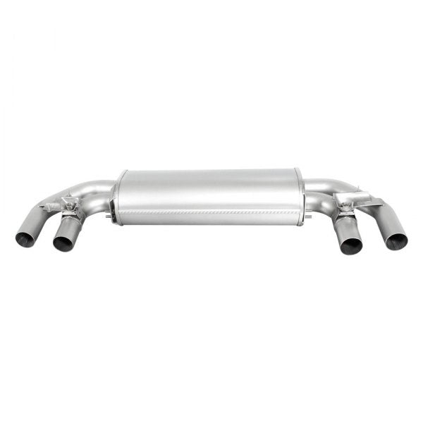 Remus Valved Rear Silencer Back Box for VW Golf R MK7 (VII) 2.0 TFSI 4Motion CJX | Stainless Steel 76mm | EC Approved Axle-Back | Part No 956014 0500