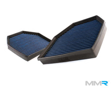 Load image into Gallery viewer, MMR Performance High-Flow Cotton Panel Air Filters (Pair) for BMW S55 &amp; S63 Engines – M2 Competition F87, M3 F80, M4 F82/F83, M5 F10, M6 F12/F13 – Washable Reusable Drop-In
