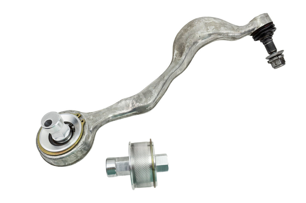 SPL Parts Adjustable Front Caster Rod Monoball Bushings for BMW 2 Series 3 Series 4 Series (F2X/F3X) - Front Control Arm Spherical Bearings, FKS Series FK 1in, +/- 4° Caster (CRB F3X)