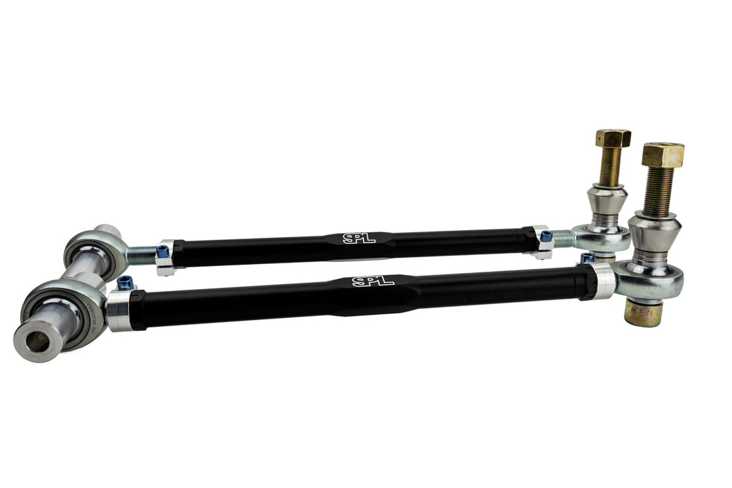 SPL Parts BMW F2X/F3X Titanium Adjustable Front Tension Rods (Caster Arms) - F22 F23 F30 F31 F32 F33 F34 F36 | FK Spherical Bearings, Anti-Dive Spacers | RWD Non-xDrive