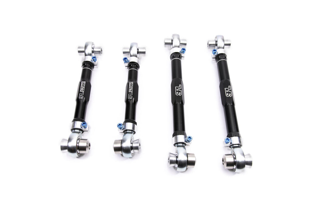 SPL Parts Titanium Series Adjustable Rear Upper Camber Arms for BMW F2X/F3X – 2 Series F20 F21 F22 F23, 3 Series F30 F31 F34, 4 Series F32 F33 F36 (Pair) | Rear Upper Control Arms | SPL RUA F3X