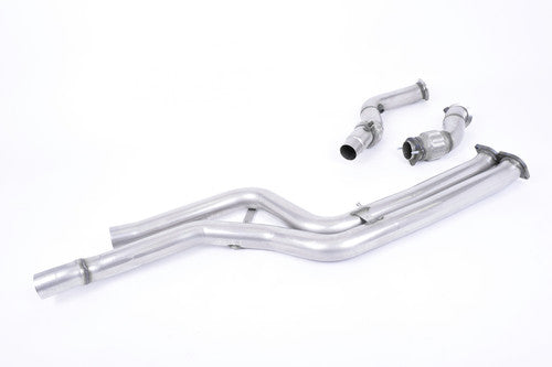 Milltek Sport Large-Bore Catless De-Cat Downpipe for BMW M4 F82/F83 & M4 Competition (Non-OPF) – Fits Milltek Cat-Back Only – Requires 2x 18307851168 – Coupe/Convertible