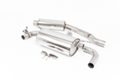 Milltek Sport Cat-Back Exhaust GPF-Back Resonated with Burnt Titanium GT-90 90mm Tips for BMW 1 Series M140i F20/F21 LCI (3 & 5 Door, OPF/GPF Models) 2019-2020