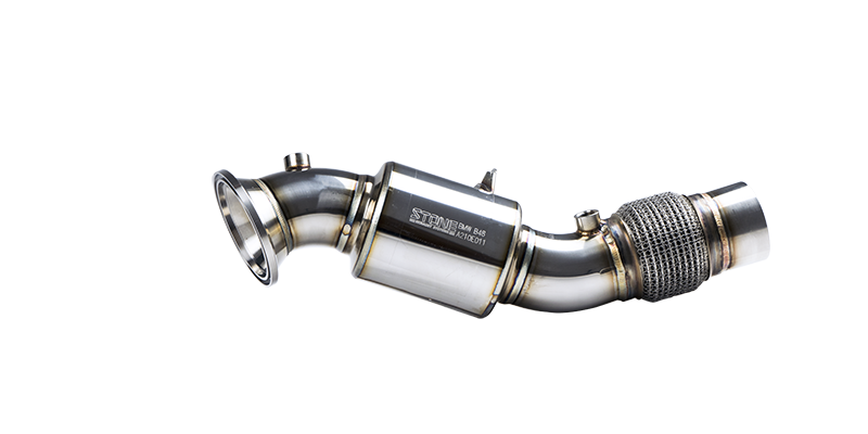 Stone Exhaust BMW B48 G02 G20 G30 G31 Eddy Catalytic Downpipe (Inc. 330i,  530i, X4 20i & X4 30i / Non OPF Model)