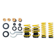 ST Suspensions BMW F80/F82/F83/F87 (F8X) HAS Adjustable Lowering Springs Kit - M2, M2 Competition, M2 CS, M3, M4, M4 CS, M4 GTS - Front & Rear Height Adjustable, Retains OEM EDC - 273200AN