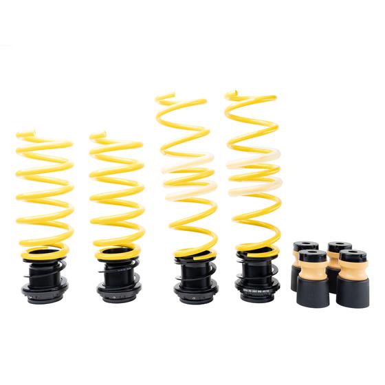 ST Suspensions Height Adjustable Lowering Springs Kit (HAS) for BMW F90 M5 & M5 Competition 2018-2020 - Front & Rear Adjustable - OEM Damper Compatible - Part No. 273200CC