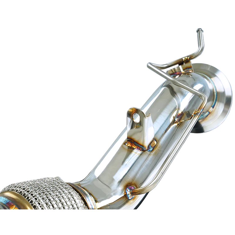 Stone Exhaust Catless Turbo Downpipe for BMW B48D - G20 G21 3 Series, G22 G23 G26 4 Series, G29 Z4 - OPF/PPF Compatible - 320i 330i 420i 430i 20i 30i - A218P