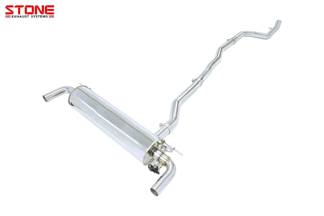 Stone Exhaust BMW 7 Series G11/G12 740i & 740Li (2014–2019) B58 OEM-Integrated Valved Cat-Back Exhaust System