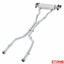 Load image into Gallery viewer, Stone Exhaust AP528 BMW G30 M550i xDrive (N63R) OEM-Integrated Valved Cat-Back Exhaust System
