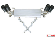 Load image into Gallery viewer, Stone Exhaust AP528 BMW G30 M550i xDrive (N63R) OEM-Integrated Valved Cat-Back Exhaust System
