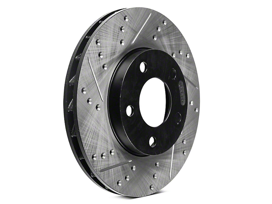 StopTech Sport Brake Disc Rotor for BMW 1 Series 135i E82/E88 (2007+) - Slotted or Drilled & Slotted - Front 338mm / Rear 324mm - Single (Left/Right)