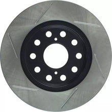 Load image into Gallery viewer, StopTech Sport Slotted Rear Brake Disc Rotor for Toyota MR2 SW20/W20 (1989–1999) — 263mm Vented, 1-Piece, 5x114.3 PCD — Part Nos. 126.44072SL / 126.44072SR
