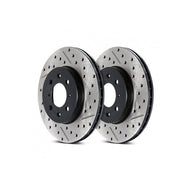 BMW F30/F32 370mm Front Brake Discs - StopTech Sport Drilled & Grooved (Drilled & Slotted Rotors) Pair | Fits 335i 335d 340i 435d 440i | 127.34144