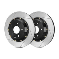 StopTech AeroRotor ARK 2-Piece Front Brake Discs (Pair) for BMW M3 M4 F80 F82 F83 - Slotted/Drilled, Zinc Options, OEM Direct Replacement