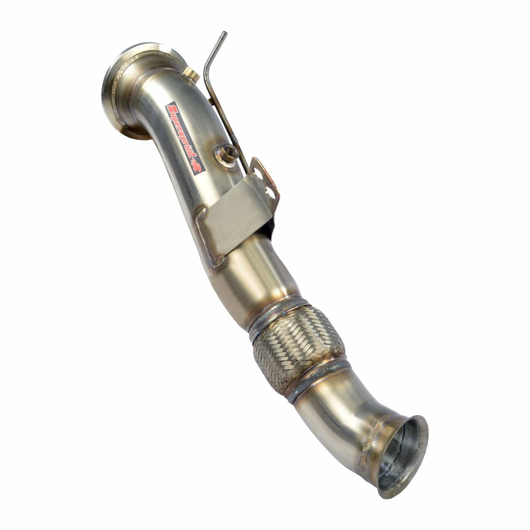 Supersprint BMW B58 Catless Downpipe OPF/GPF - Direct Fit Decat 525711 for G30/G31 540i, G32 640i, G11/G12 740i, G01 X3 M40i, G02 X4 M40i, G05 X5 40i, G07 X7 40i