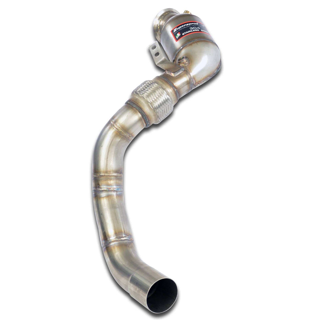 Supersprint BMW F90 M5 Left Turbo Catalytic Downpipe – Catted Performance Exhaust Downpipe, PN 525241